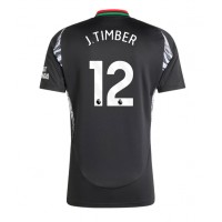 Echipament fotbal Arsenal Jurrien Timber #12 Tricou Deplasare 2024-25 maneca scurta